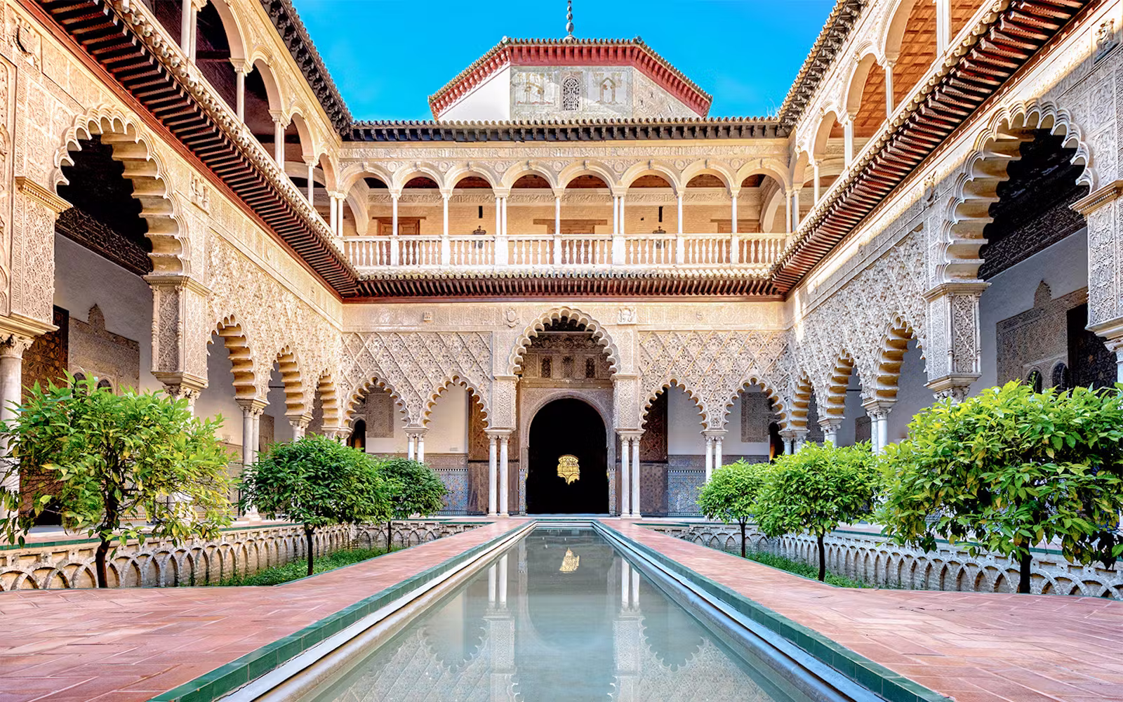 Patio de las Doncellas at the Royal Alcázar of Seville